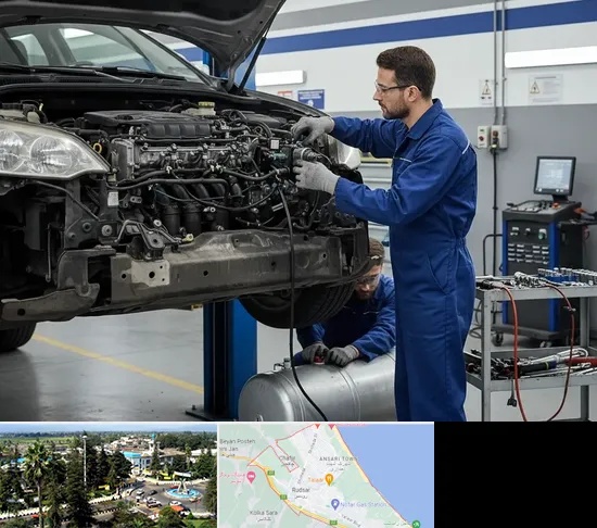 گازسوز کردن خودرو در رودسر