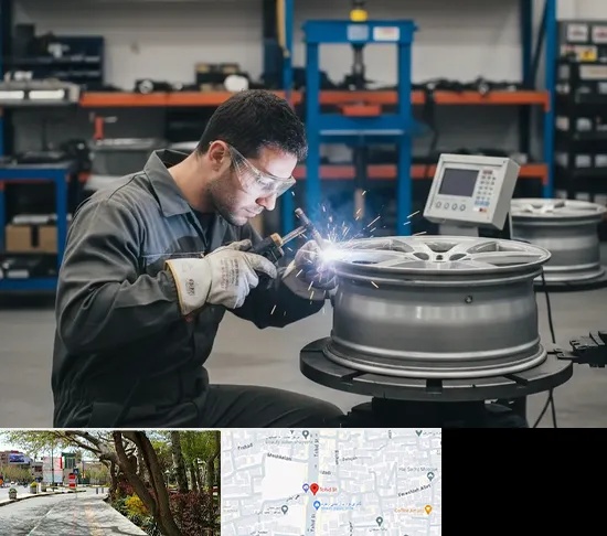 تعمیر رینگ در خیابان توحید اصفهان