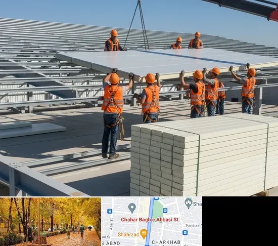 ساندویچ پانل در چهارباغ اصفهان