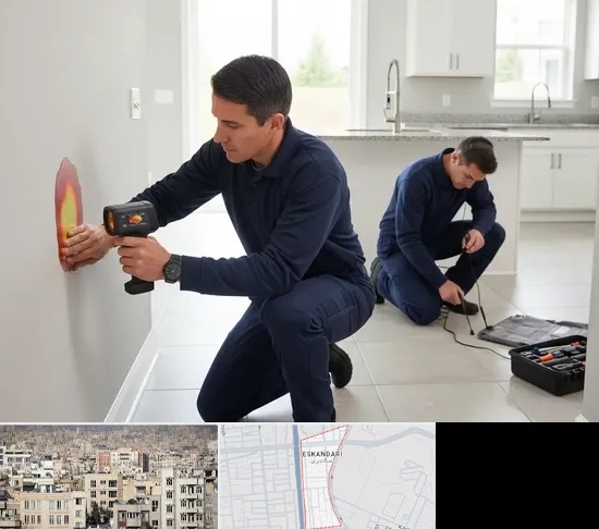 نشت یابی در اسکندری