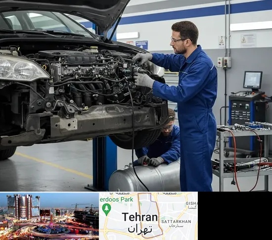 گازسوز کردن خودرو در صادقیه