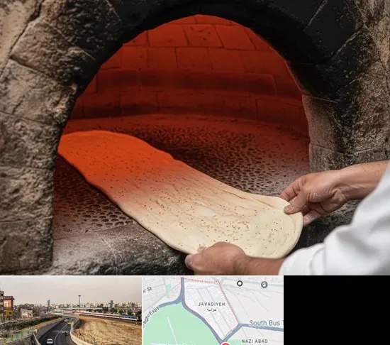 نانوایی سنگکی در جوادیه