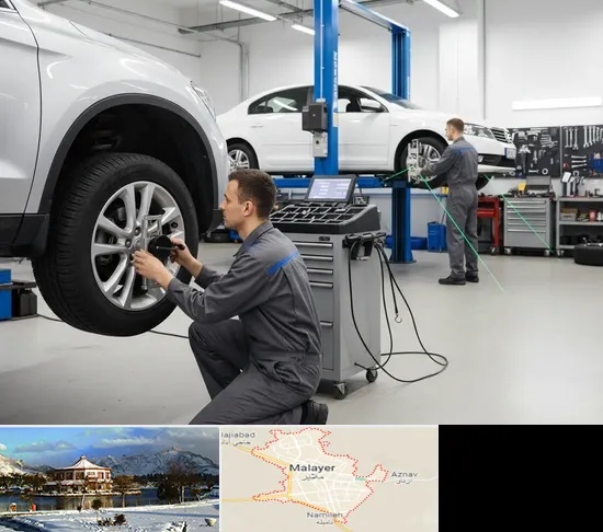 بالانس و تنظیم فرمان در ملایر