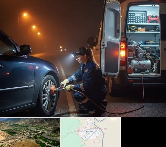 آپاراتی سیار در اسدآباد