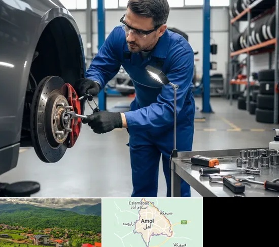 تعمیر ترمز خودرو در آمل