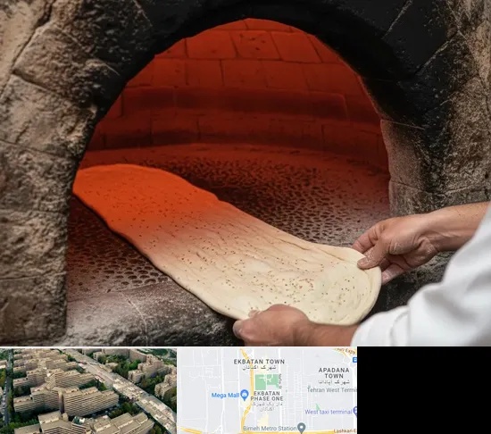 نانوایی سنگکی در اکباتان