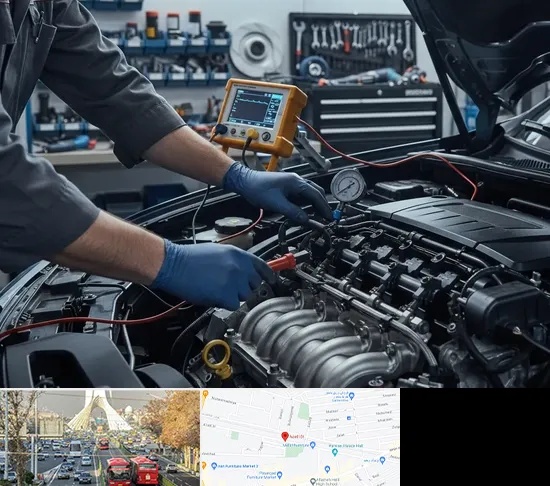 تعمیر انژکتور در خیابان آزادی