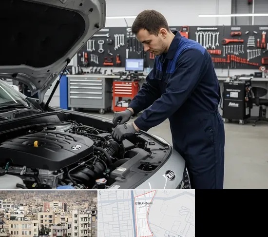 تعمیرگاه کیا در اسکندری
