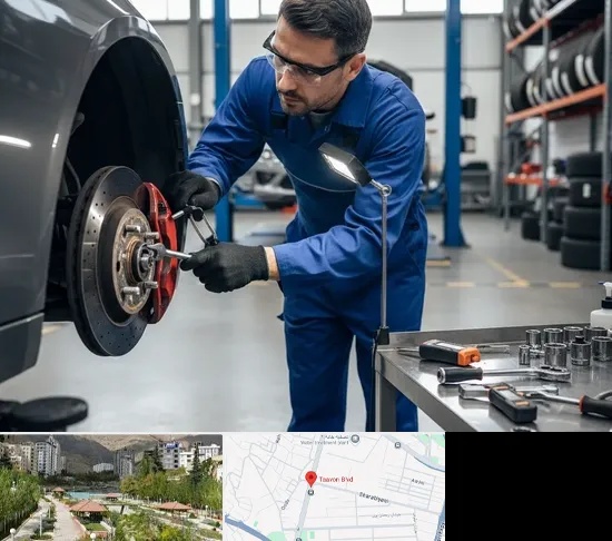 تعمیر ترمز خودرو در بلوار تعاون