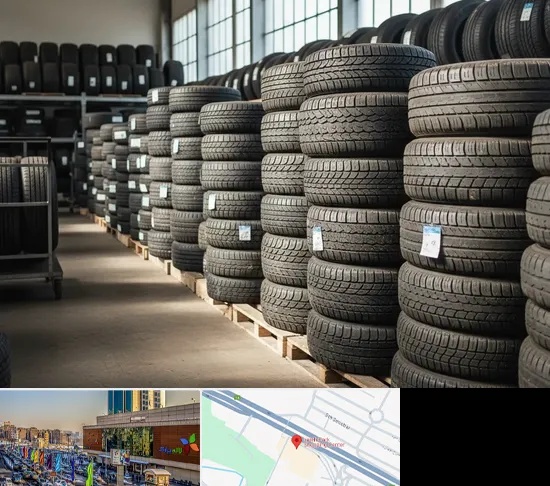 فروش لاستیک دست دوم در لاله پارک تبریز