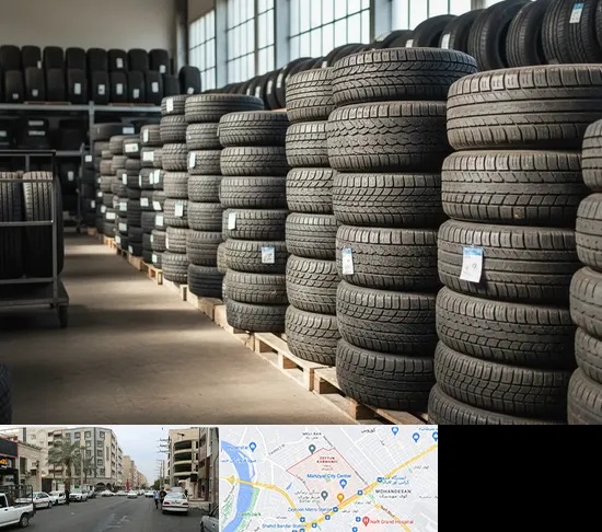 فروش لاستیک دست دوم در زیتون کارمندی اهواز