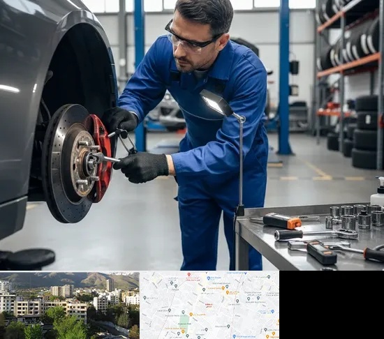تعمیر ترمز خودرو در دیباجی