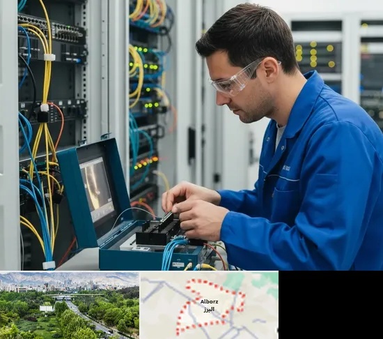 فروش تجهیزات فیبر نوری در البرز