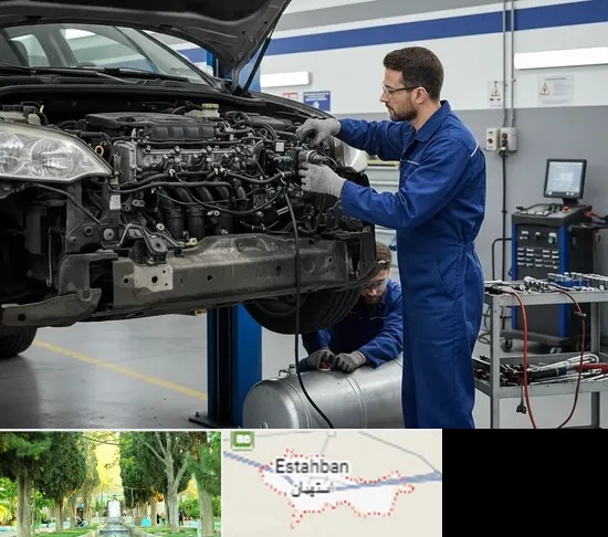 گازسوز کردن خودرو در استهبان