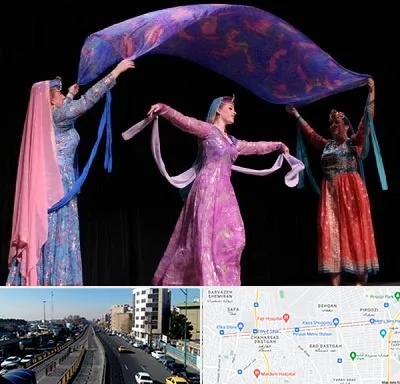 کلاس رقص ایرانی در پیروزی 