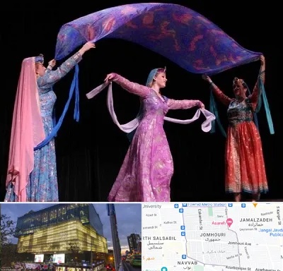 کلاس رقص ایرانی در جمهوری 