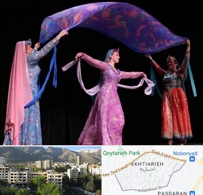 کلاس رقص ایرانی در اختیاریه 