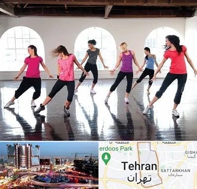کلاس رقص اسپانیایی در صادقیه 