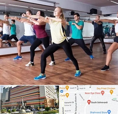 کلاس زومبا در سهروردی 