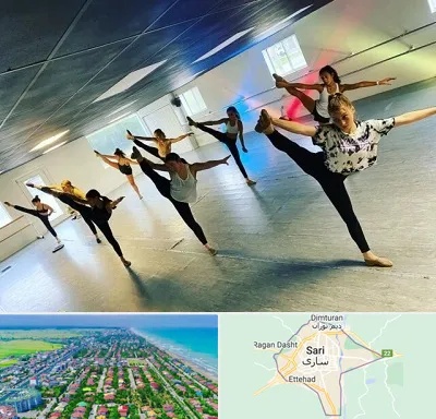 کلاس رقص گروهی در ساری