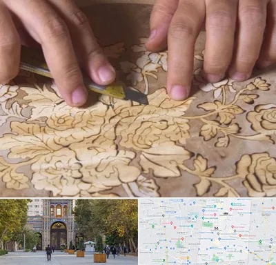 کلاس معرق در منطقه 12 تهران 