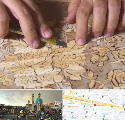 کلاس معرق در رسالت 