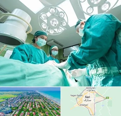 عمل تخلیه سینه در ساری