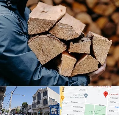 متریال چوبی در افسریه 