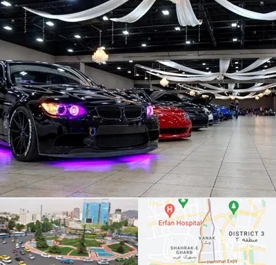 نمایشگاه ماشین خارجی در ونک 