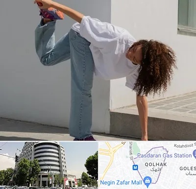 کلاس رقص شافل در قلهک 