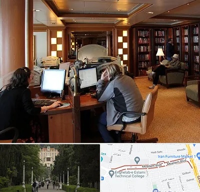 کافی نت آنلاین در بلوار معلم رشت 