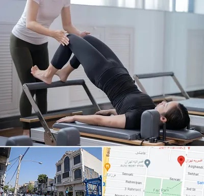 مربی پیلاتس در افسریه 