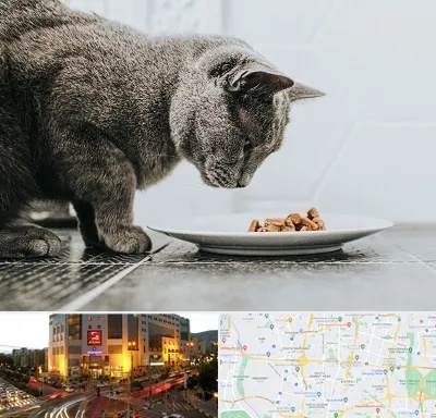 خرید غذای گربه در جنت آباد تهران 