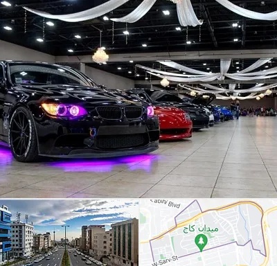نمایشگاه ماشین خارجی در سعادت آباد 