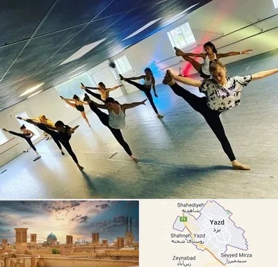 کلاس رقص گروهی در یزد