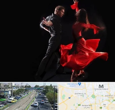 کلاس رقص سالسا در جنوب تهران 