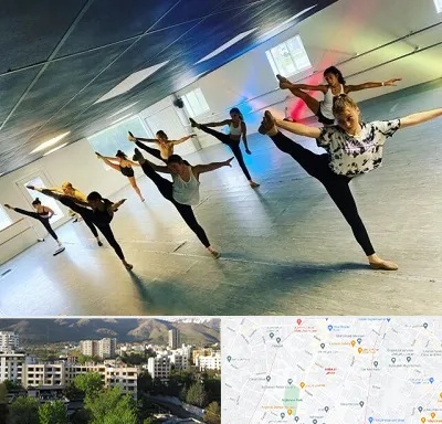 کلاس رقص گروهی در دیباجی 