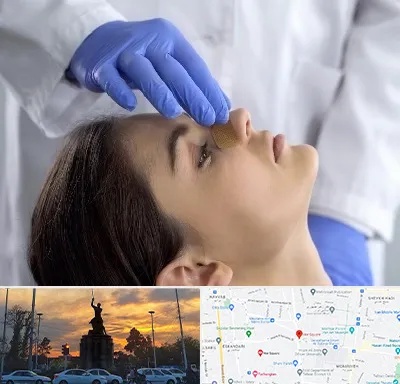 عمل بینی عروسکی در میدان حر 