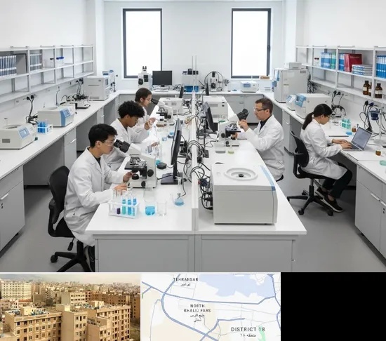 تجهیزات آزمایشگاهی دانشگاه و مدارس در جنوب غرب تهران