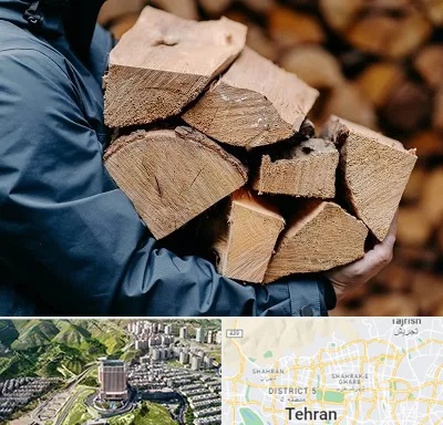 متریال چوبی در شمال تهران 