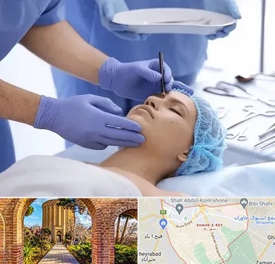 عمل بینی طبیعی در شهر ری
