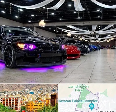 نمایشگاه ماشین خارجی در نیاوران 