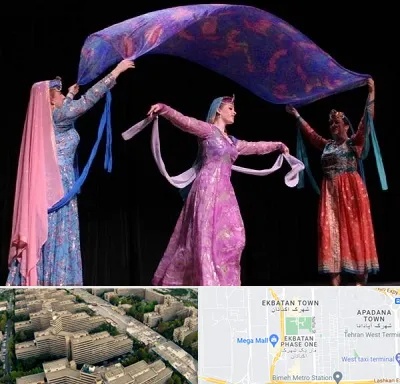 کلاس رقص ایرانی در اکباتان 