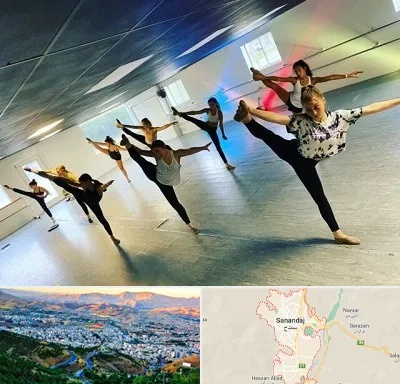 کلاس رقص گروهی در سنندج