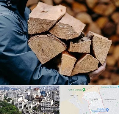متریال چوبی در ولنجک 