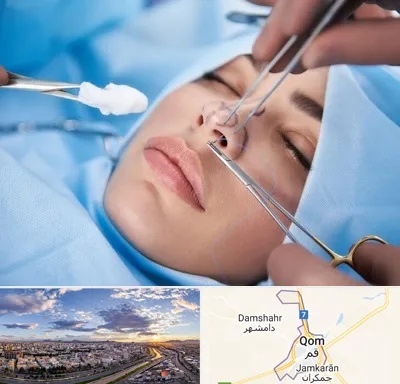 عمل ترمیمی بینی در قم