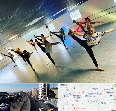 کلاس رقص گروهی در پیروزی 