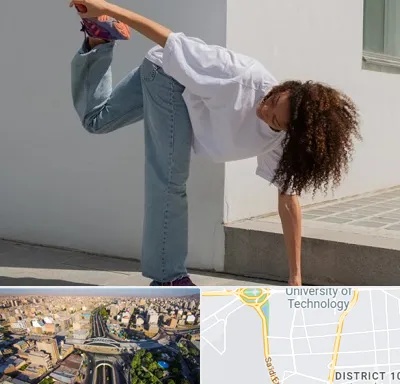 کلاس رقص شافل در استاد معین 