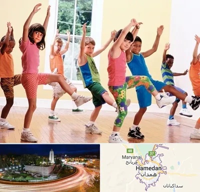 کلاس ایروبیک کودکان در همدان