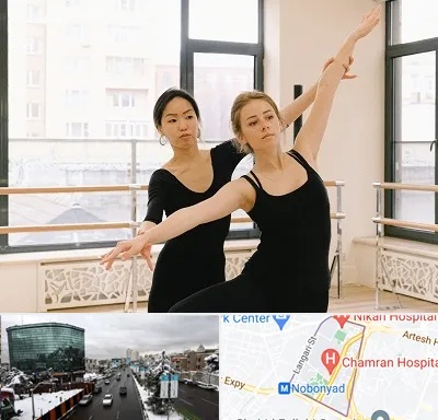 کلاس رقص خصوصی در اقدسیه 